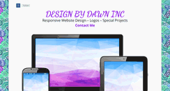 Desktop Screenshot of designbydawninc.com